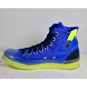 CONVERSE Chuck Taylor All Star CX High Hybrid GAME ROYAL Blue LEMON 6.5 Wom 8.5